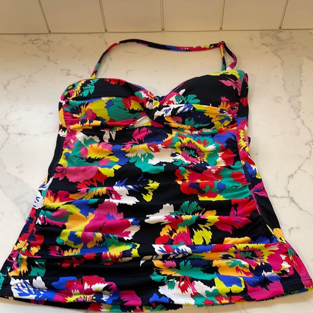 Anne Cole size Medium swim halter